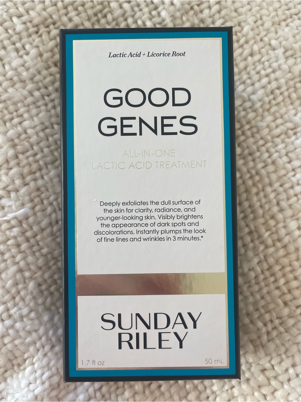 Sunday Riley Good Genes Lactic Acid Treatment - brand new 1.7 oz value size!